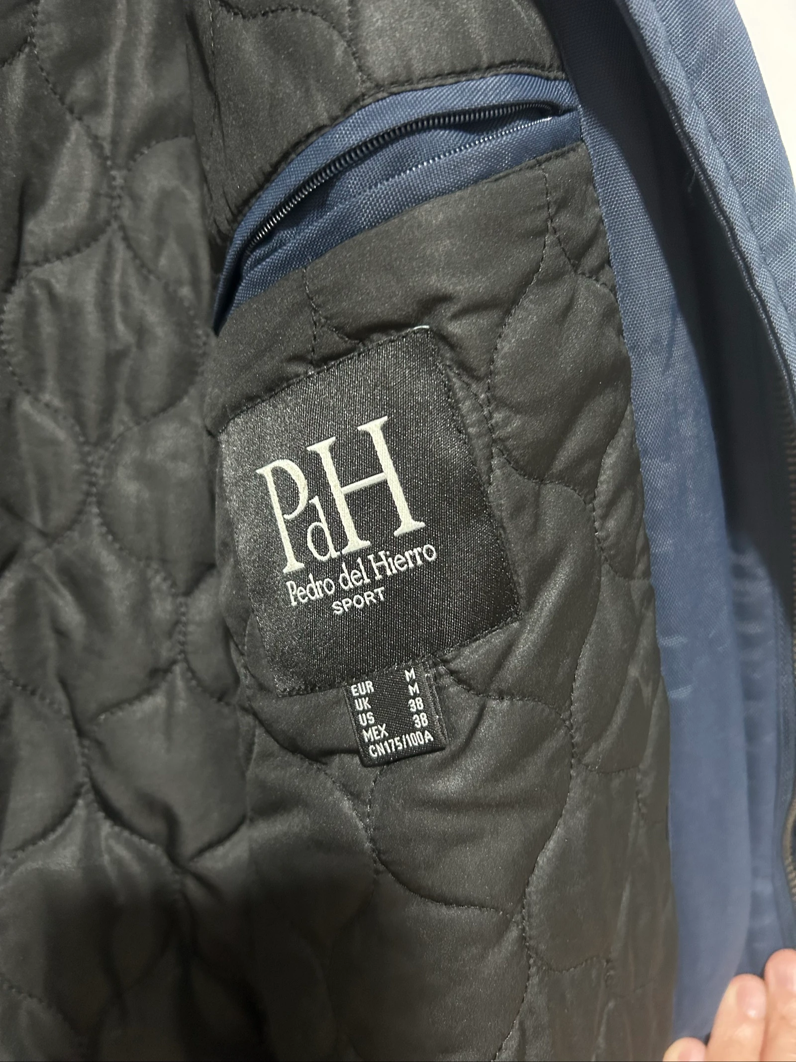 Casaco azul Pedro del Hierro – photo 9